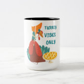 トルコのVibesのみ ツートーンマグカップ (中央)