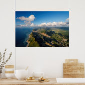 トルコのZonguldak、空中、黒海沿岸 ポスター (キッチン)