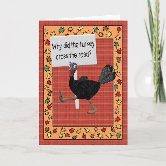 トルコはなぜ道を交差させましたか。 おもしろいな答え#1 シーズンカード (正面)