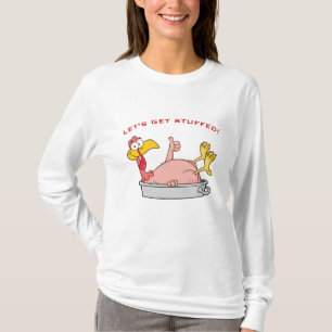 トルコは夕食のために準備をしました Tシャツ