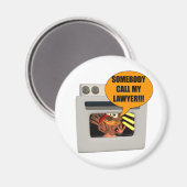 トルコは弁護士を必要とする マグネット (正面/裏面)