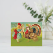 トルコは服を着ました シーズンポストカード (スタンド正面)