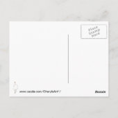 トルコを支え、七面鳥はクール、はがき ポストカード (裏面)