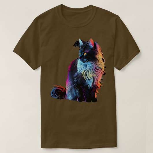トルコアンゴラ Tシャツ (デザイン正面)