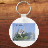 トルコイスタンブールブルーモスク(セントクー) キーホルダー (正面)