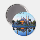 トルコイスタンブールブルーモスク（セントクー） マグネット (正面/裏面)
