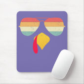 トルコカッコいい顔サングラス感謝神おもしろいヴィン マウスパッド (マウス)