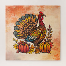 トルコカボンプキンサンクスギビングジグソーパズル