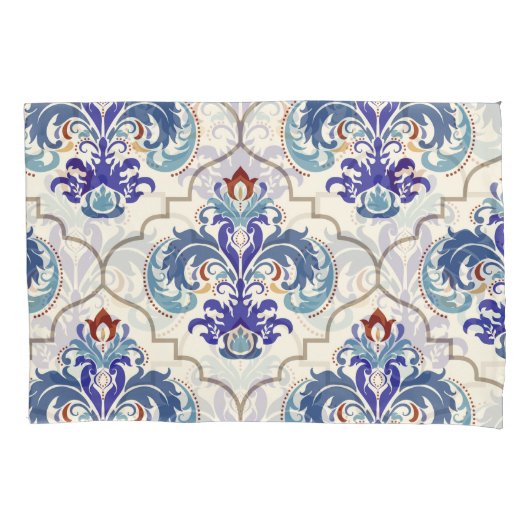 トルコカラフルのパターン：無限の美しい。 枕カバー (正面)