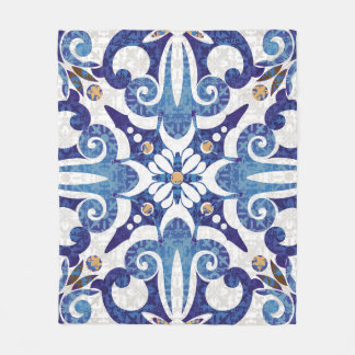 トルコカラフル語：ヴィンテージ東部パターン フリースブランケット