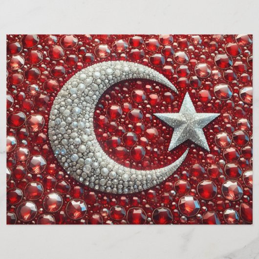 トルコカラー付きレターヘッドデザイン (正面)