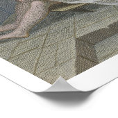 トルコガール、彼女の髪をバスで編まれる ポスター (角)