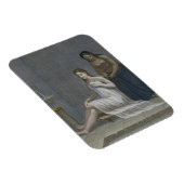 トルコガール、彼女の髪をバスで編まれる マグネット (右側)