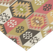 トルコキリム部族ヴィンテージ ショートテーブルランナー (コーナー)