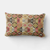 トルコキリム部族ヴィンテージ ランバークッション (裏面)