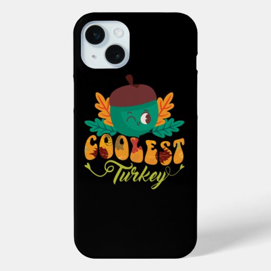 トルコクール秋感謝祭の日 Case-Mate iPhoneケース (裏面)