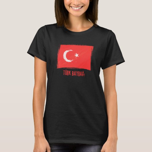 トルコグランジルコ国旗 Tシャツ (正面)