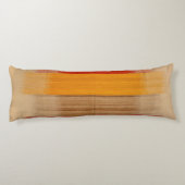 トルココンテンポラリー黄色赤茶  ボディピロー (裏面)