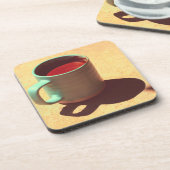 トルココーヒーリッチフォームマグカップ コースター (左側)