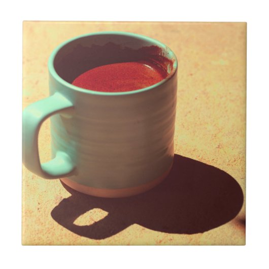 トルココーヒーリッチフォームマグカップ タイル (正面)