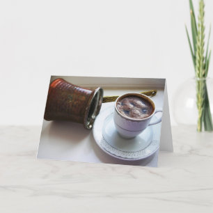 トルココーヒーNotecard カード