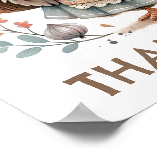 トルコサンクスギビングホリデー ポスター (角)