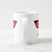 トルコシェーズカスタムマグズ ジャンボコーヒーマグカップ (裏面)