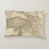 トルコシリアの地図 アクセントクッション (裏面)