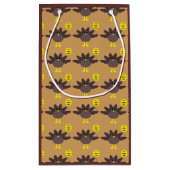 トルコタイムサンクスギビングカスタム抱き枕 スモールペーパーバッグ (裏面)