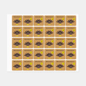 トルコタイムサンクスギビングカスタム ラベル (シート)