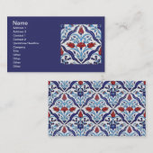 トルコタイル名刺 名刺 (正面/裏面)