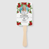 トルコバラフローラお祝いのライフハンドファン ハンドファン (正面)