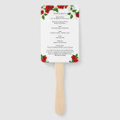 トルコバラフローラお祝いのライフハンドファン ハンドファン (裏面)