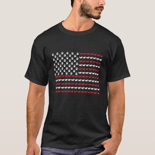 トルコバン猫の肉球 7月4日 Tシャツ (正面)