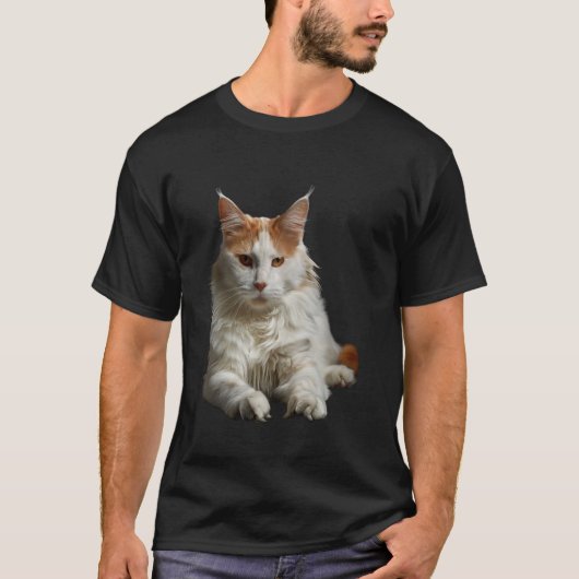 トルコバン猫 Tシャツ (正面)
