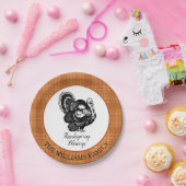 トルコパーソナライズされた感謝祭 ペーパープレート (パーティー)