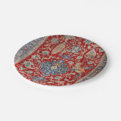 トルコヘレ王室のークレッドブルー  ペーパープレート (アングル)