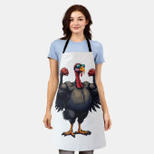 トルコボディビル感謝祭デイジムトレーニング エプロン (着用した状態)