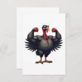 トルコボディビル感謝祭デイジムトレーニング セーブザデート (正面/裏面)