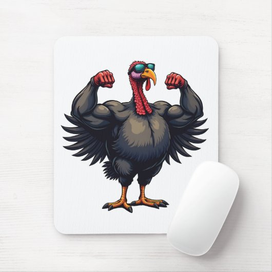 トルコボディビル感謝祭デイジムトレーニング マウスパッド (マウス)