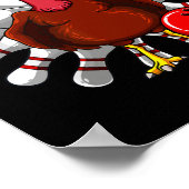 トルコボーリング選手ボウリングをする人、 クリケットの投手秋ヴィーブスサンクsgi ポスター (角)