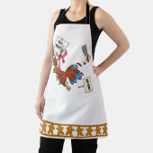 トルコミーム、食べハム、ビーフロールおもしろいエプロン エプロン (インサイチュ)