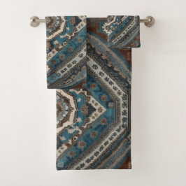 トルコモダンの美しい古いパターンコレクション バスタオルセット