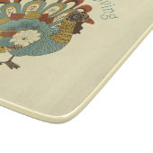 トルコモダンハッピー感謝祭 カッティングボード (角)