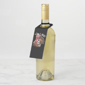 トルコモーおもしろい感謝祭 ボトルネックタグ (アングル)