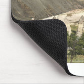 トルコユニークのカッパドキアの妖精の煙突。 マウスパッド (コーナー)