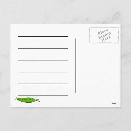 トルコレシピカード シーズンポストカード (裏面)