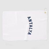 トルコヴィンテージアーチ ゴルフタオル (横)