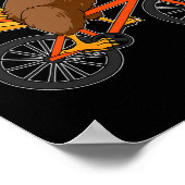 トルコ乗用自転車サンクスギビングクールデイサイクルA ポスター (角)