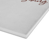 トルコ予測できなハッピーサンクスギビング カッティングボード (角)